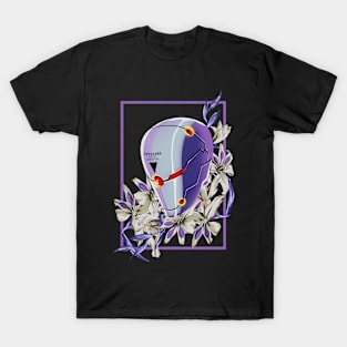 Floral meets Metal Ninja T-Shirt